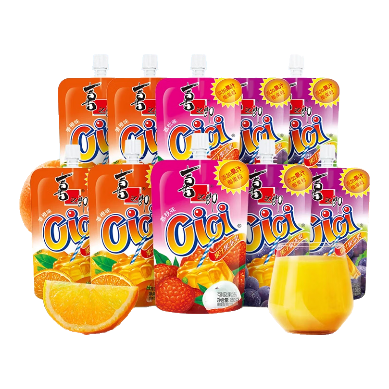 ϲ֮�� CiCi����ˬ �������� ���ζ������ʳ 150g*10֧ 17.9Ԫ(����ȯ)