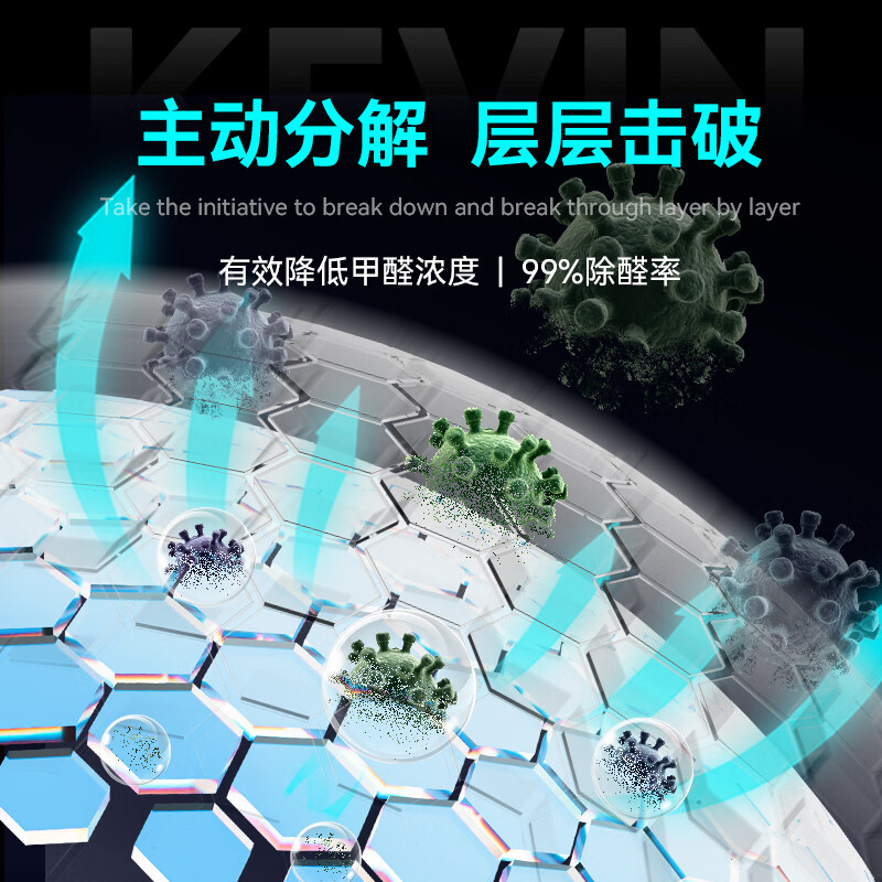 恺文空气净化器智能除醛仪除甲醛新房装修除甲醛净化器办公室除醛仪 智能除醛仪【旗舰款】