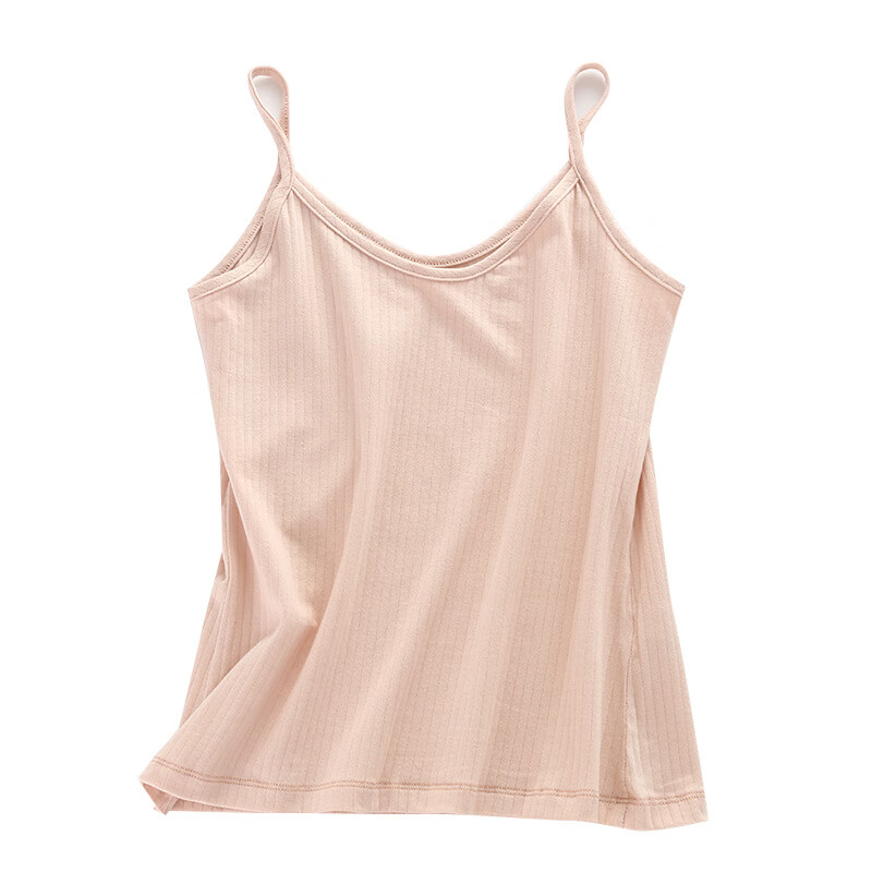 【优选】吊带背心女针织外穿修身显瘦大码吊带内搭打底衫打底背心 黑色 2XL /3XL（110-130斤