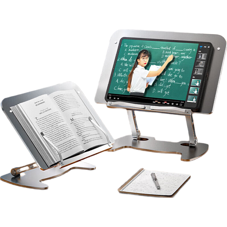 小学生坐姿矫正器儿童书桌写字姿势矫正器防近视写作业坐姿纠正器防驼背视力保护器防低头保护支架 床上小桌子50*30*23