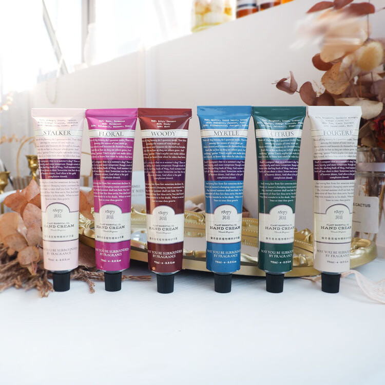 【精选】馥奇香氛植物精粹护手霜女保湿淡香秋冬滋润不油腻 75g 茶染长夜（馥奇香
