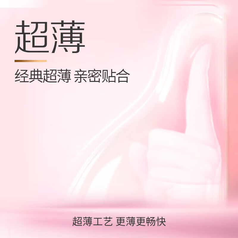 杰士邦避孕套玻尿酸超薄0.01安全套女性秒喷套套成人高潮情趣计生性用品 玻尿酸超薄【共17只】超润玻尿酸10只+勇敢爱7只