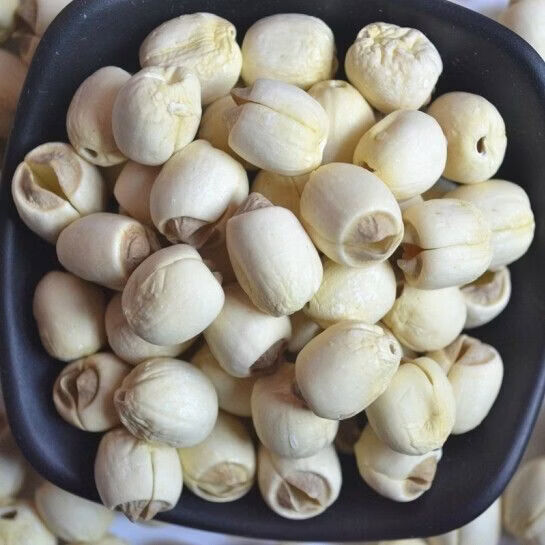 建蓮新品新貨建寧手工蓮子干貨去芯福建農(nóng)家新鮮無(wú)硫粉糯白蓮子正宗 半斤