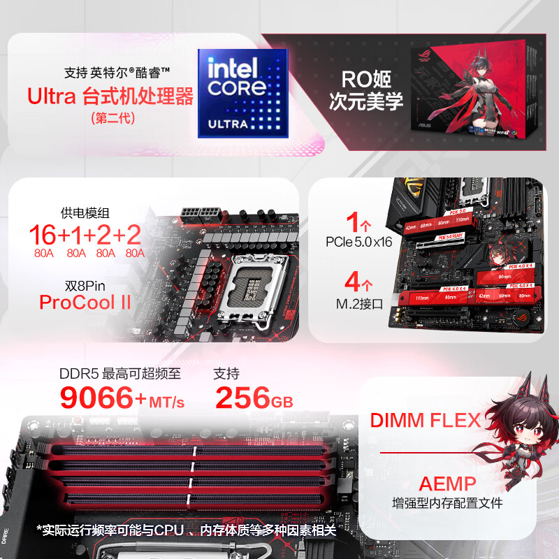 华硕 ROG STRIX Z890-H GAMING WIFI S RO姬 图 4