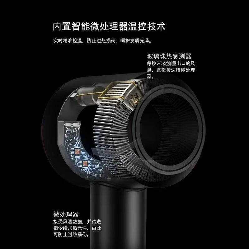 玫宝森负离子吹风机护发静音速干高速电吹风吹头发男士女士专用不伤发家用大功率吹风筒大风力理发店专用 双生/粉韵绿意 吹风机+顺滑风嘴+挂架 | 1.8米