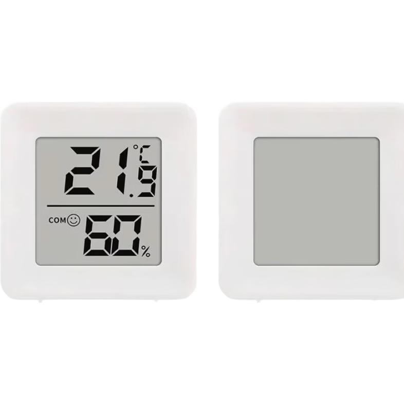 温度计室内家用婴儿房高精度传感器电子壁挂式桌面摆放温湿度计表 【迷你款】天气预测/温湿度检测