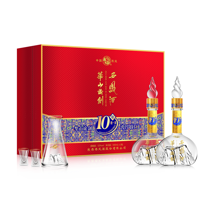 XIFENG/���� ��ɽ�۽�10�� 52?������ 500ml 2ƿ 277Ԫ