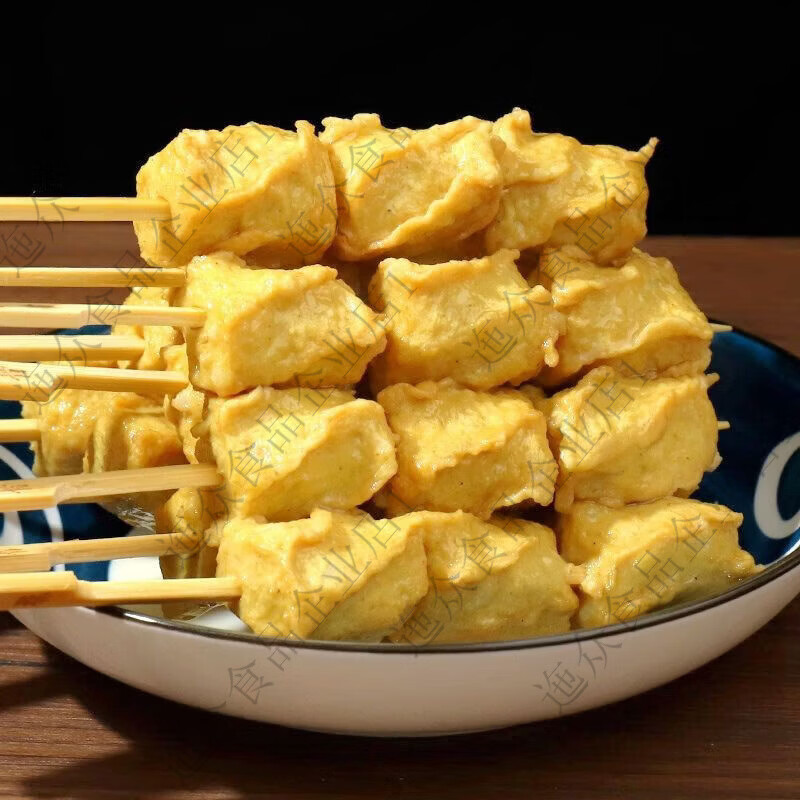 鸡脆骨关东煮食材批发商用脆骨丸便利店同款火锅麻辣烫串串香摆摊 30串包一串3个