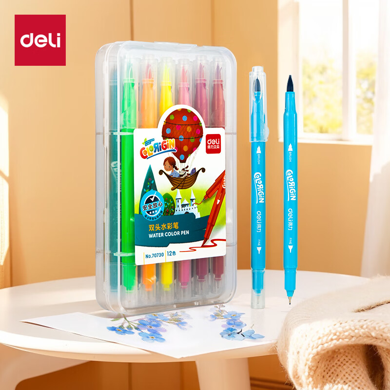 ���� ˮ�ʱ� 70730 12ɫ˫ͷ����ͷ