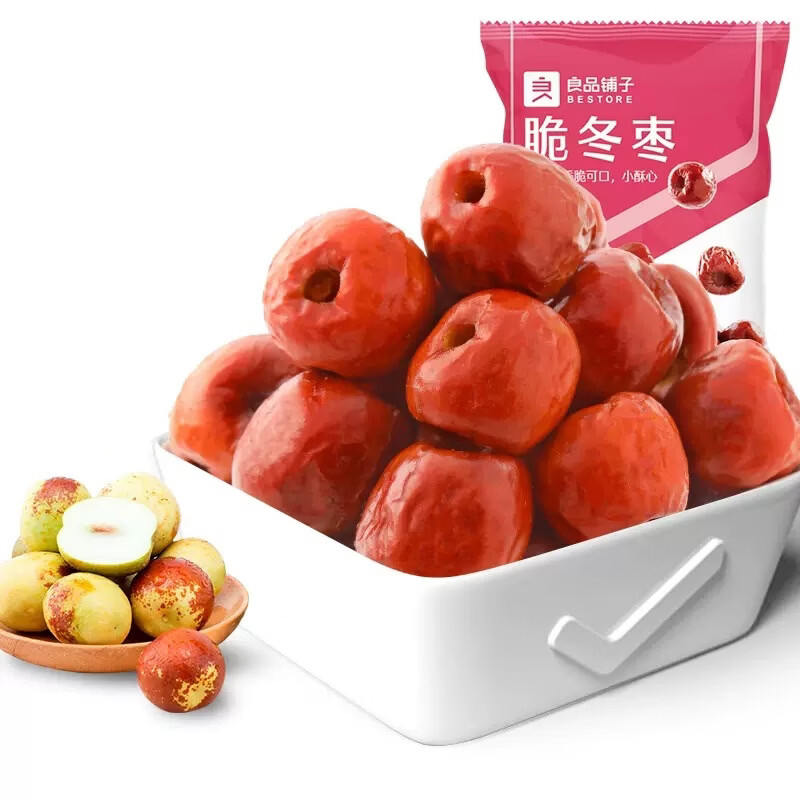 包邮脆冬枣35g香酥脆枣奶枣红枣大枣水果零食小吃食品 脆冬枣35g