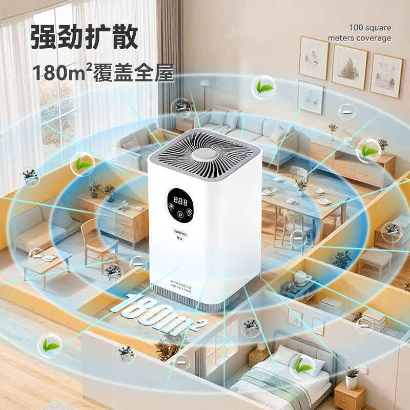 恺文空气净化器智能除醛仪除甲醛新房装修除甲醛净化器办公室除醛仪 智能除醛仪【旗舰款】