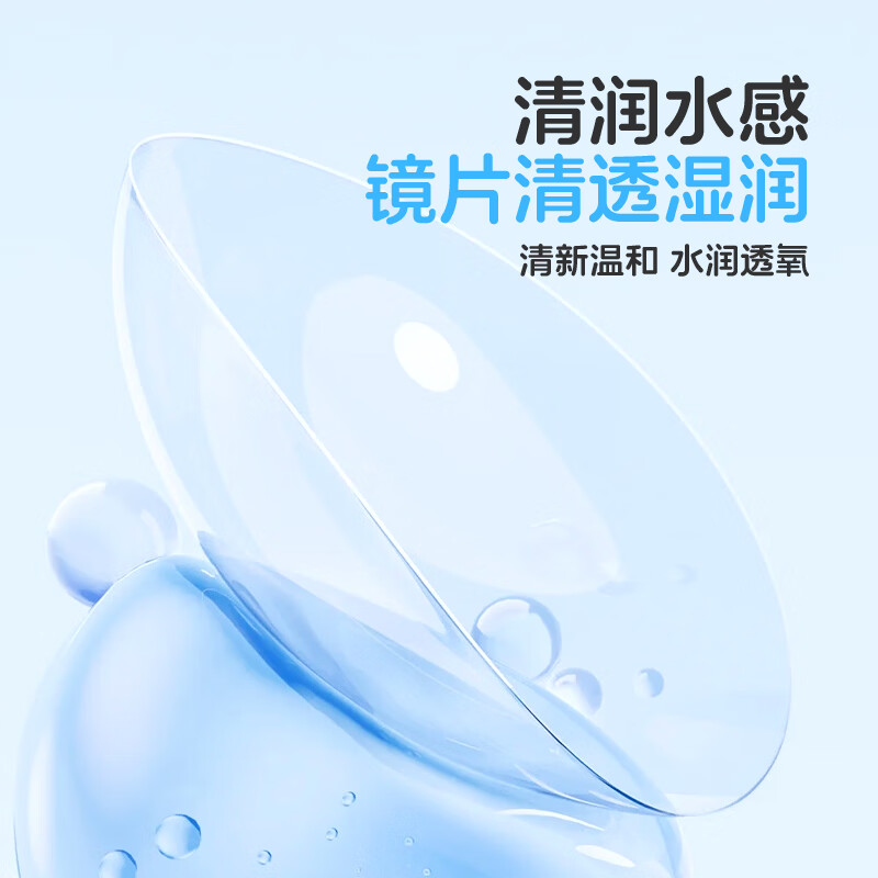 Ena新款 薄透AIR 日抛30片 55%高含水量抗紫外线水润透氧天天抛 官方 500度