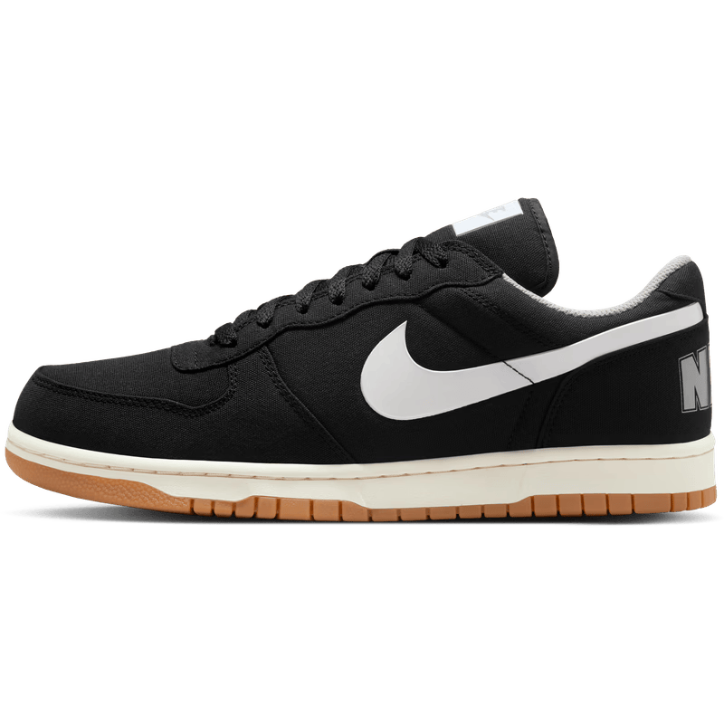耐克男子缓震运动鞋夏季低帮抓地耐穿NIKE BIG LOW LUX 854166 003黑/帆白/亚银/橡皮浅褐 42.5