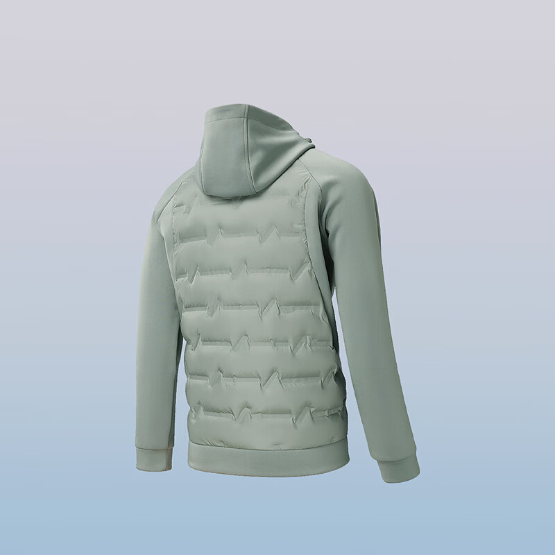 海澜之家羽绒服男运动外套男冬 绿灰1G XL 180/96A