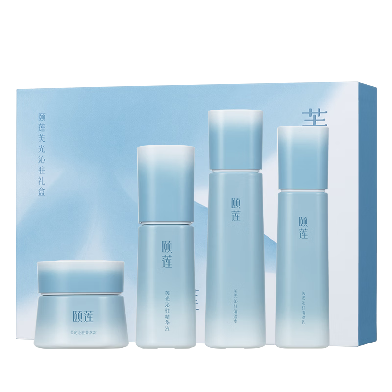 颐莲（RELLET）芙光沁驻礼盒6件套（水乳霜精华+面膜*2）护肤品套装送女友礼物