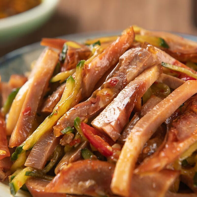 大紅門大红门熟食礼盒礼品酱卤熟食五香鸡猪头肉肘子蒜肠 年货新年礼盒 红门好礼礼盒1525g