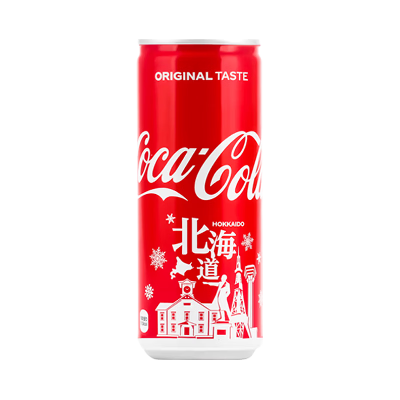 可口可乐（Coca-Cola）原味汽水250ml*30罐 北海道限定包装 8月到期