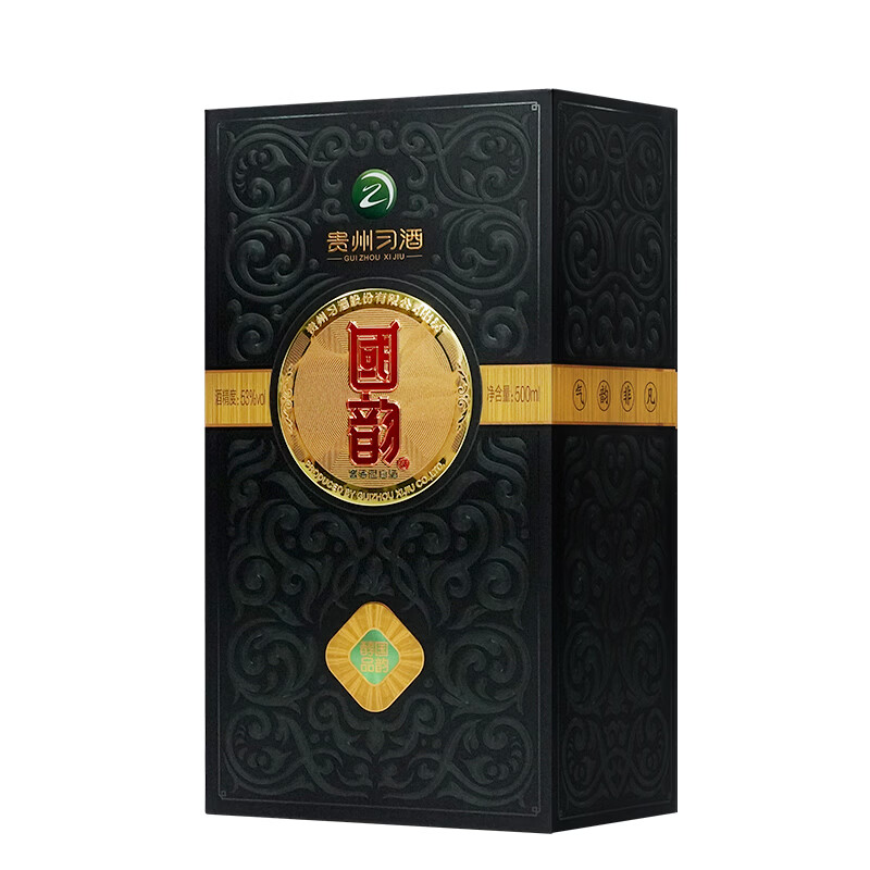 习酒国韵醇品 53度酱香型贵州白酒 500ml 节日送礼 53度 500mL 2瓶