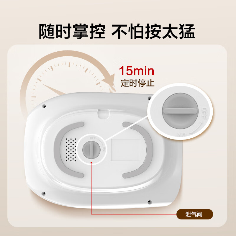 海尔手部按摩仪 小胖妞揉捏热敷手掌手指关节腱鞘按摩仪手部按摩器母亲节礼物长辈礼物