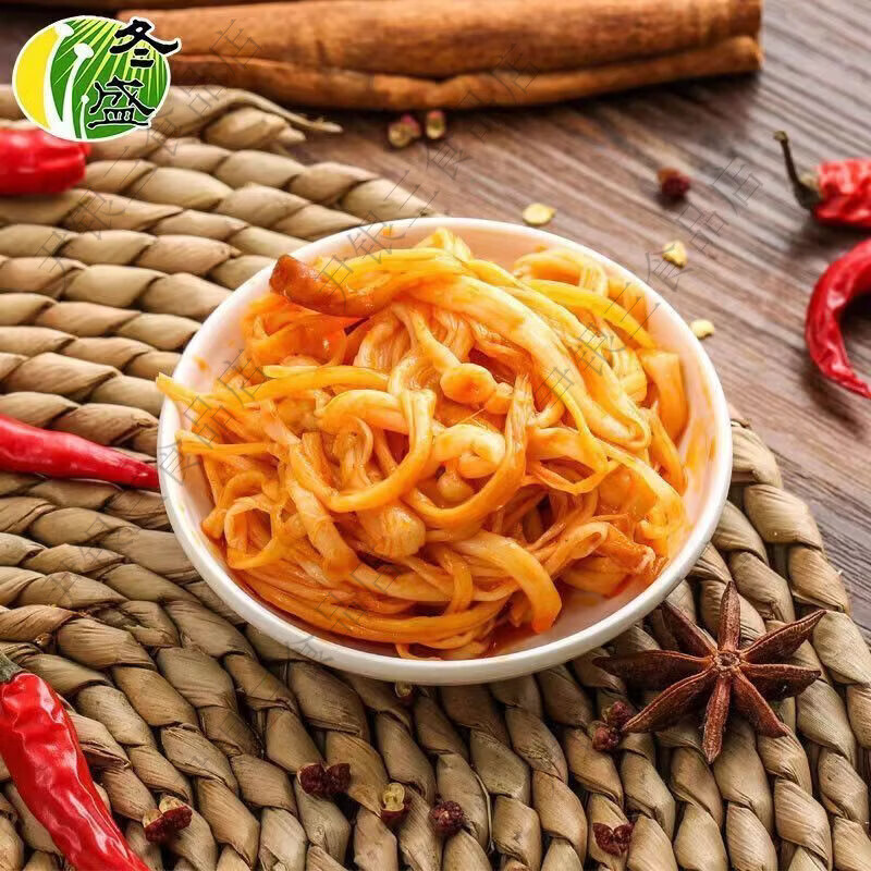 冬盛金针菇15g小包装微辣金针菇量贩装20包30包50袋开味下饭菜 下饭金针菇15g*20包