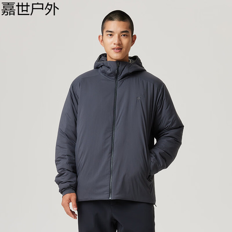 三夫户外*隐者山之道 24秋冬 户外徒步登山寒烟男女款轻量棉服 灰牡蛎(中性款) L