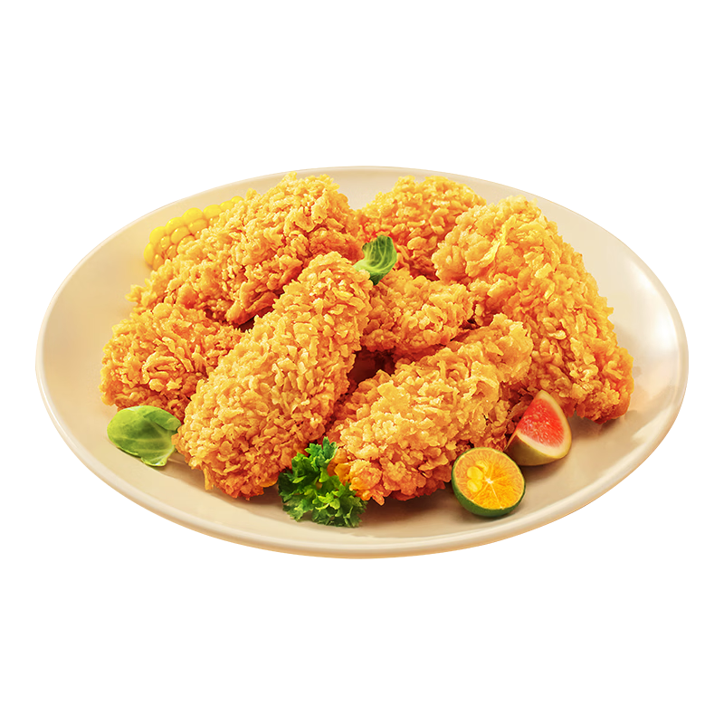 圣农脆皮炸鸡川辣味净重250g*3包 冷冻半成品裹粉炸鸡 空气炸锅食材