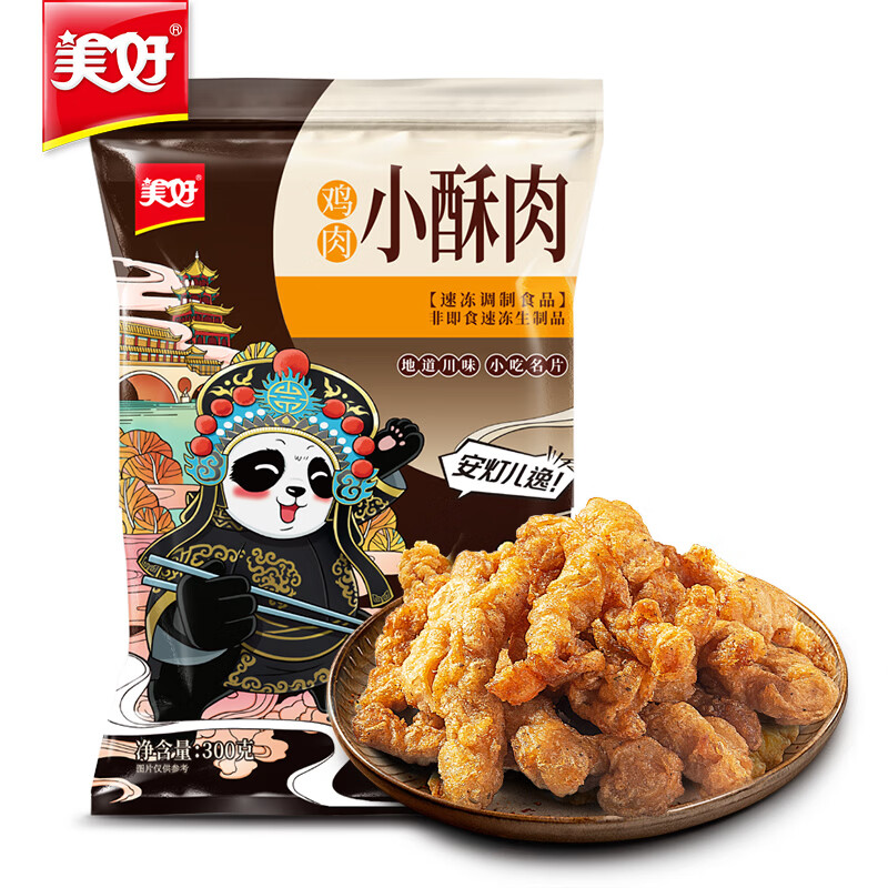 美好【69元任选6件火锅食材】小酥肉空气炸锅半成品菜预制食材预制菜 美好鸡肉小酥肉300g