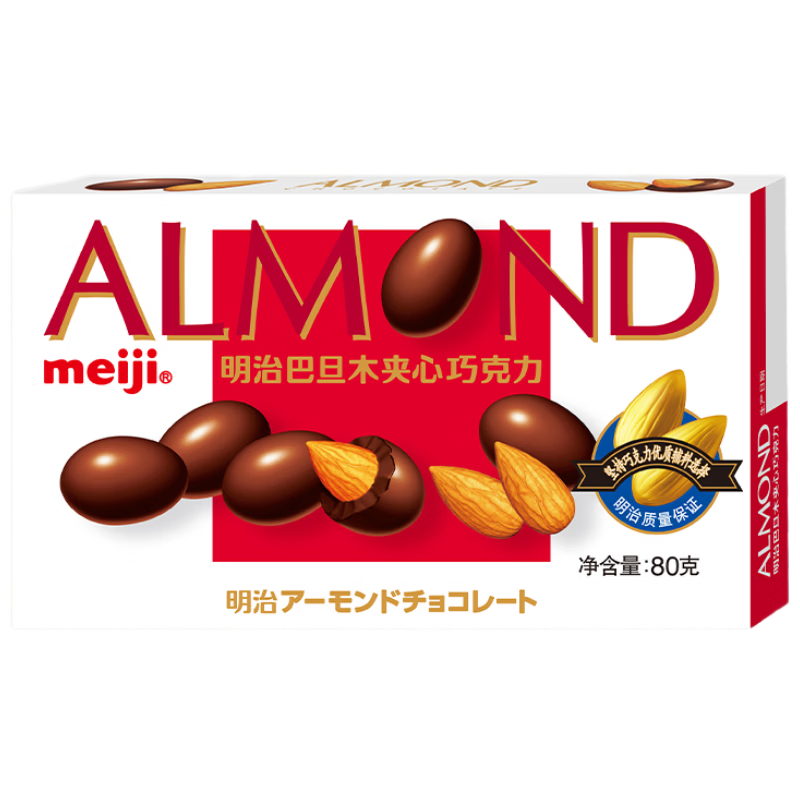 ����meiji �͵�ľ�����ɿ��� 80g ������ ��ʳ �������� ��Ů��