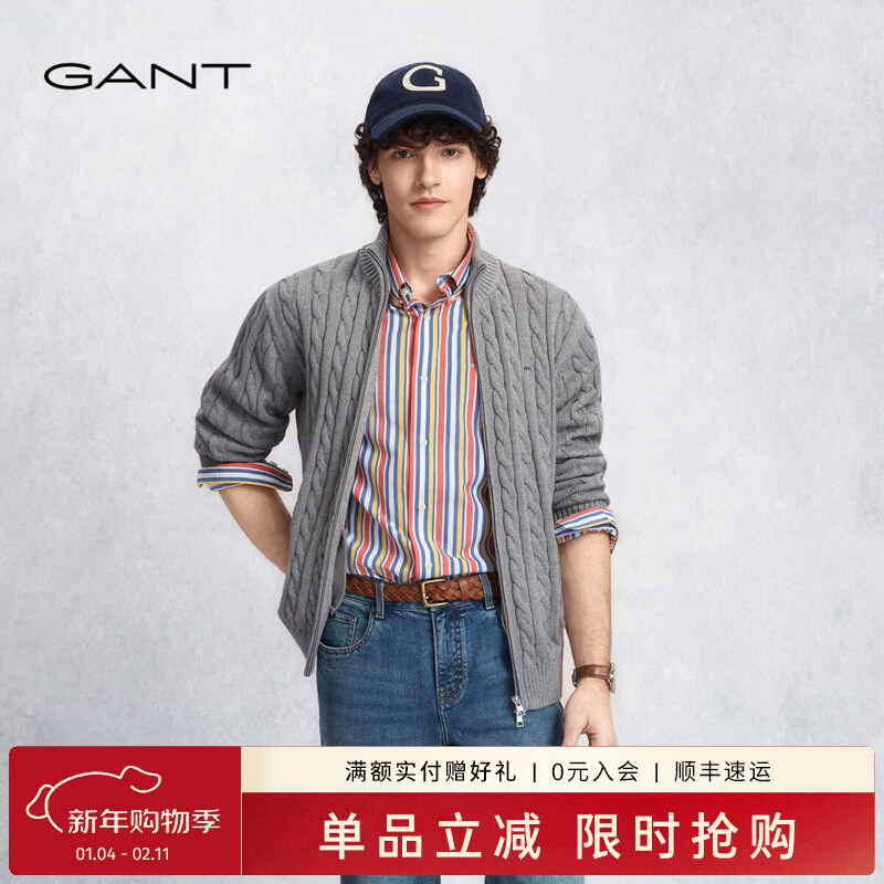 ���ڲ�����GANT���ʽ��ߡ�/�����ﶬ��ʿ���޽ʻ���֯������ѧԺ�����곤����֯ 900-��ɫ������� L