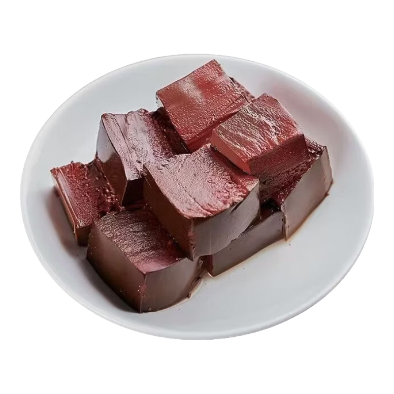 火锅冒菜食材鸭血方便爽滑毛血旺麻辣烫鸭血粉丝汤小食盒装食材 鸭血300g*2盒