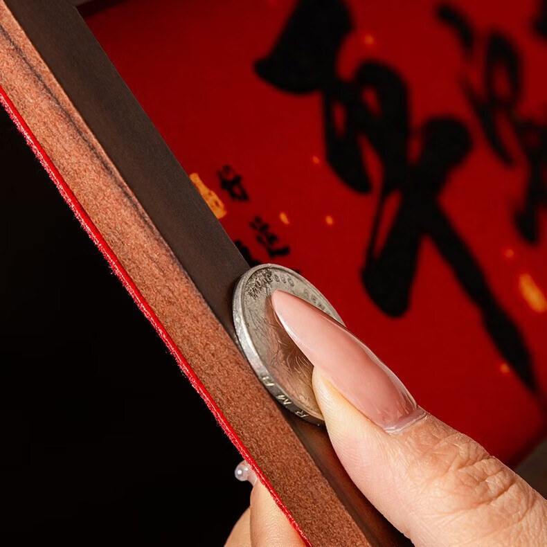 清洁yang 福到我家 平安喜乐(三层相框挂件) 马年相框挂件挂饰