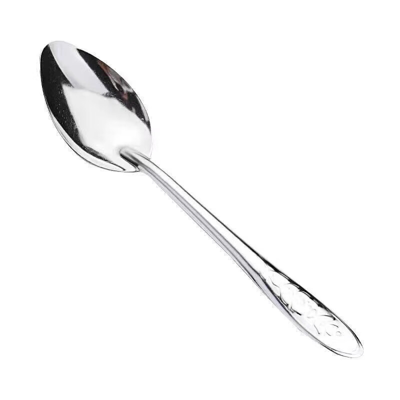 乐扣乐扣【甄选好物】（LOCK&LOCK）不锈钢玫瑰花小勺子挖西瓜水果铁勺外 不锈钢小勺子-2个