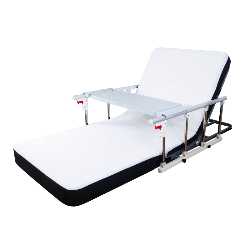 康護佳電動護理床墊起床輔助器癱瘓老人護理床智能語音起背器KHJ-402-C 【新品】智能語音起身墊【送折疊護欄+餐桌】