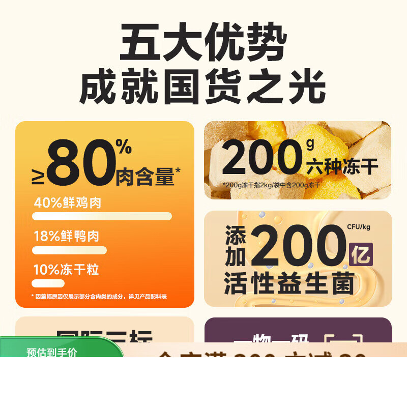 至乐网易天成网易严选猫粮成猫全价幼猫主食鲜肉旗舰店鸡肉六拼冻干粮 冻干六拼猫粮升级版2.0 9kg_鸡肉口味【80%肉含量，搭配活性益生菌】