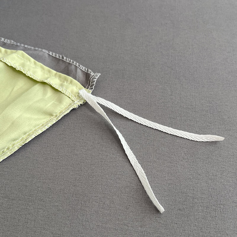 10A抗菌四件套学生宿舍三件套床单被套小清新套件 绿浅灰 床单款 三件套（被套150*200cm）