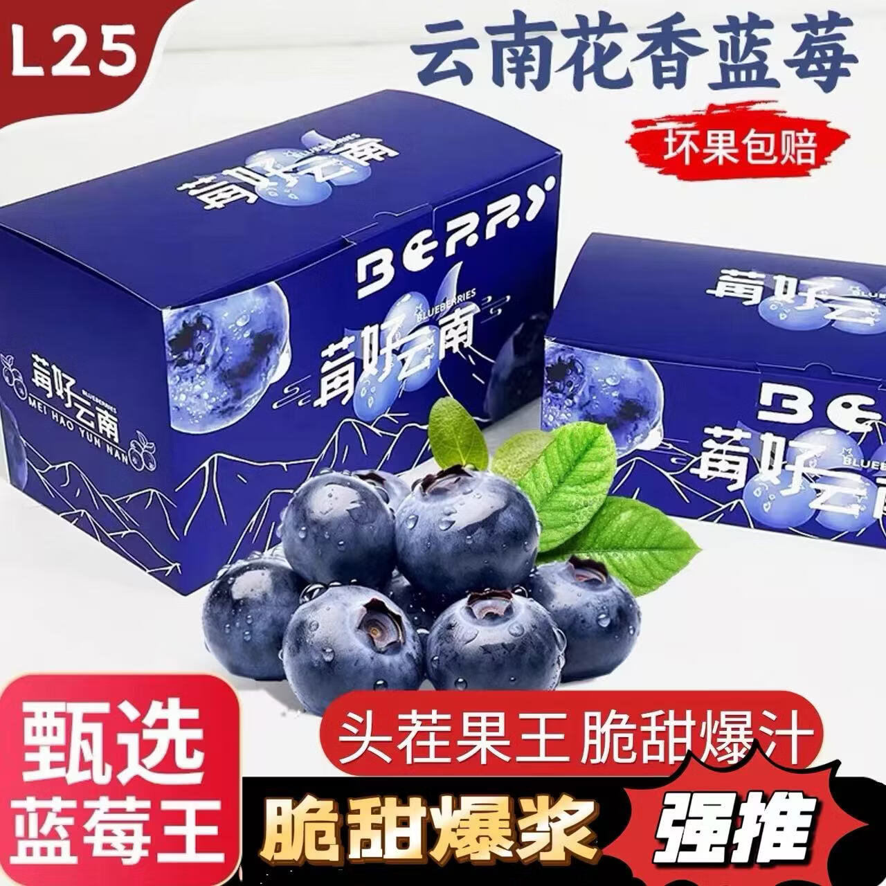 ��С�� ������ݮ �ش�� 4��װ 100/�� 15-18mm ����400g 26.58Ԫ