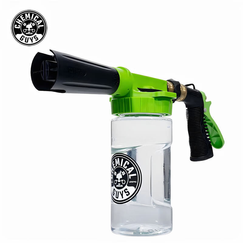 化學(xué)小子（Chemical Guys）按壓式噴壺霧化壺貼膜噴灑壺水龍頭連接洗車泡沫壺打泡沫 TORQ升級款泡沫噴壺水槍