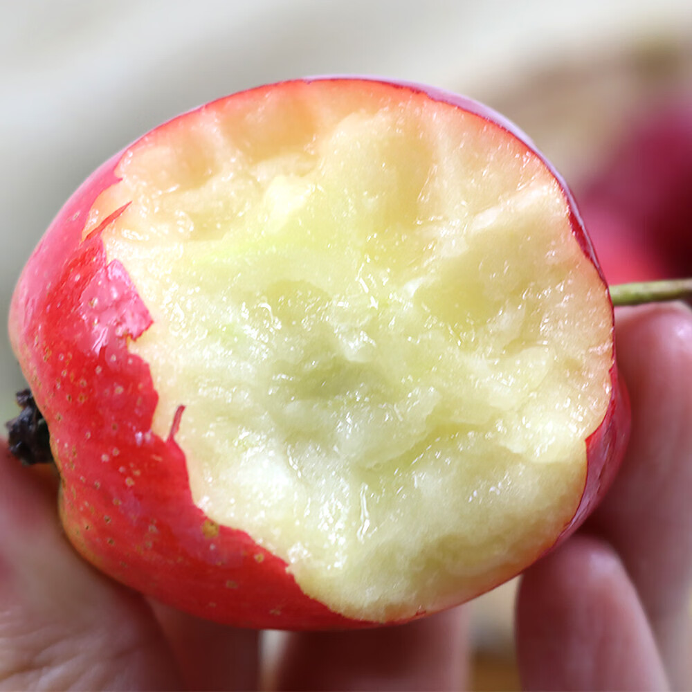 鲜姿麻脸鸡心果东北特产新鲜小苹果脆甜锦绣海棠新鲜孕妇水果水果礼盒 鸡心果净重4斤实惠装(单果30-35g)