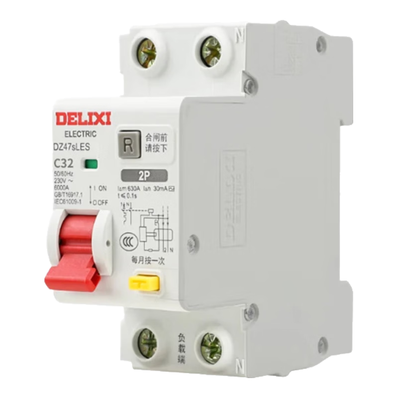 ����������������С�ߴ�©�籣����·�� �Ͻ��� DZ47sLES-2P-C32 ©����������32A