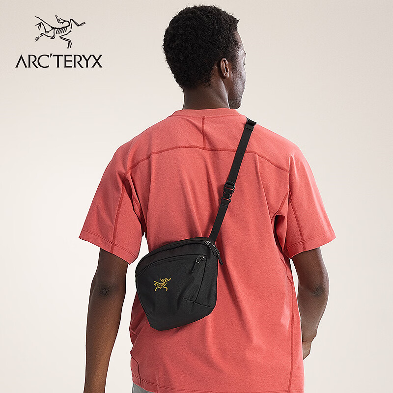 ARC'TERYX始祖鸟 MANTIS 2 WAIST PACK 便携 男女同款 腰包 24K BLACK/黑色 均码