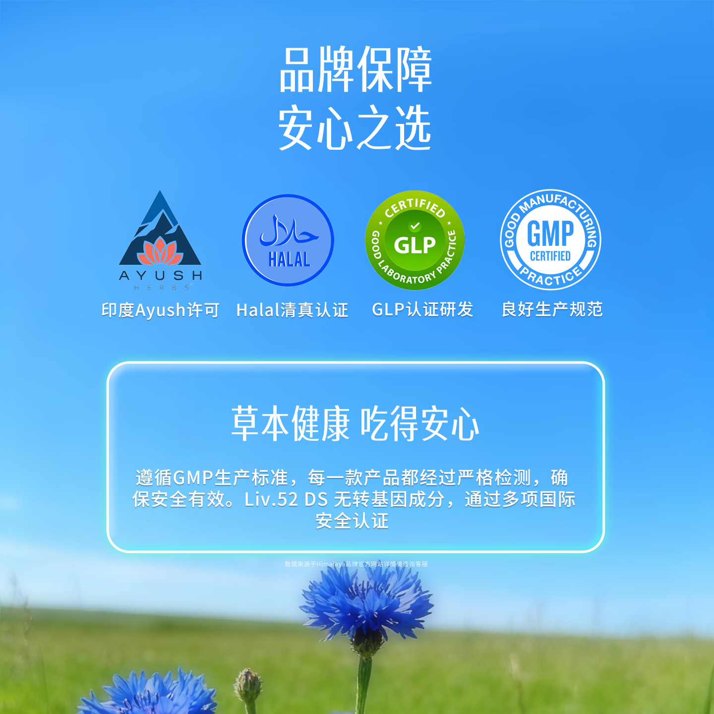 Himalaya喜马拉雅护肝片Liv.52DS转氨酶高脂肪肝损伤养肝非奶蓟草水飞蓟 【全天然草本】护肝片加强版60片*2瓶