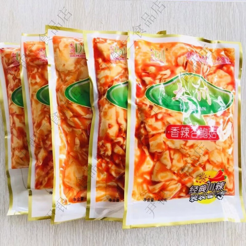 网红美味朝鲜族金针菇400g300g下饭菜零食杏鲍菇泡菜香辣鲜 400克金针菇一袋