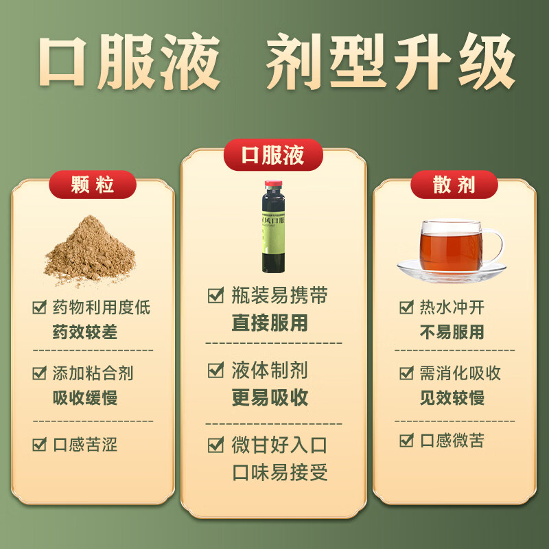 [壹生维]玉屏风口服液 10ml*13支 5盒装 益气固表止汗表虚不固自汗恶风儿童体虚易感风邪增强免疫力和抵抗力国药准字otc 疗程装 21天量