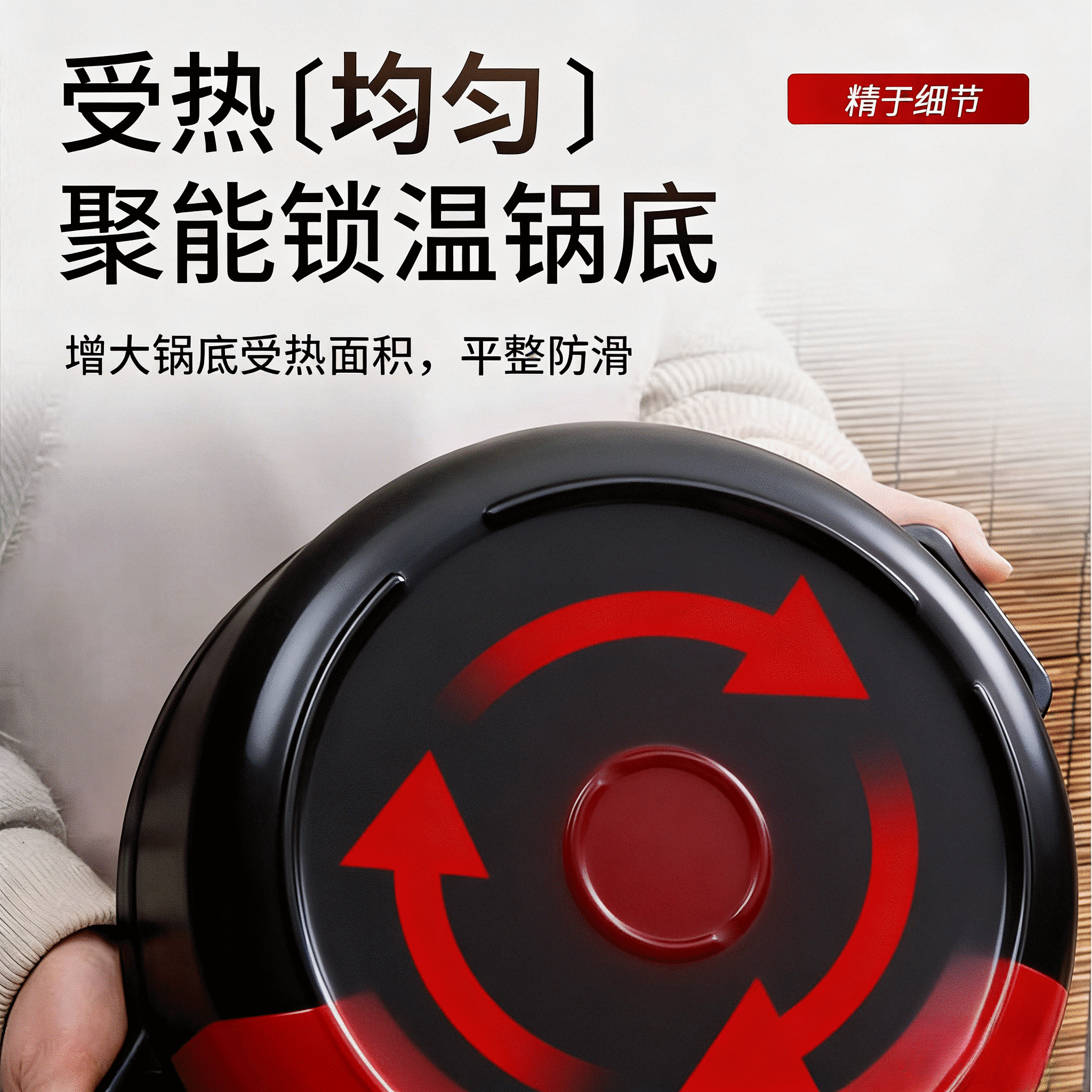 京严铸铁鸳鸯火锅一体无涂层专用汤锅家用大容量涮肉锅炉灶通用不串味 【无涂层铸铁鸳鸯锅】适用3-6人 30cm 不串味 防溢锅