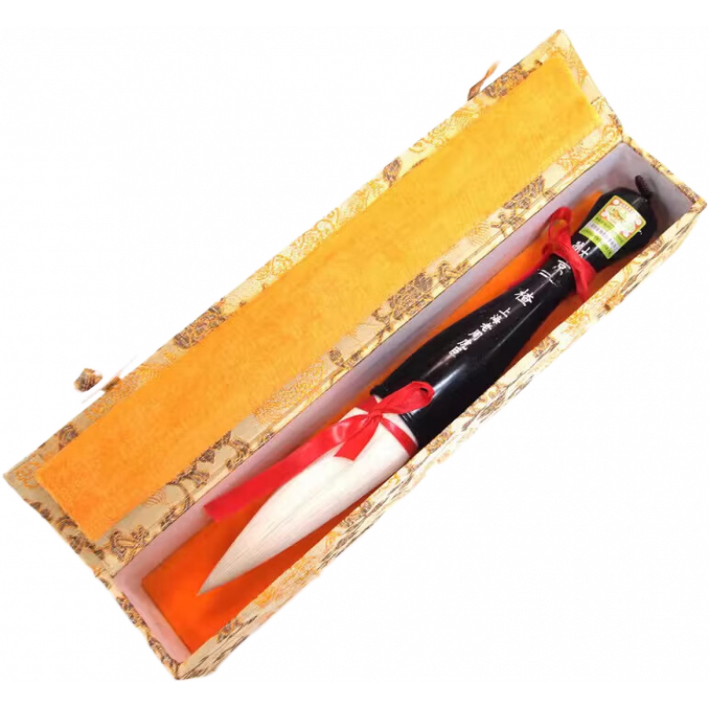 周虎臣上海周虎臣毛筆級(jí)京楂書(shū)法大號(hào)羊毫提斗行書(shū)抓筆斗筆特大 斗筆 大號(hào)京楂