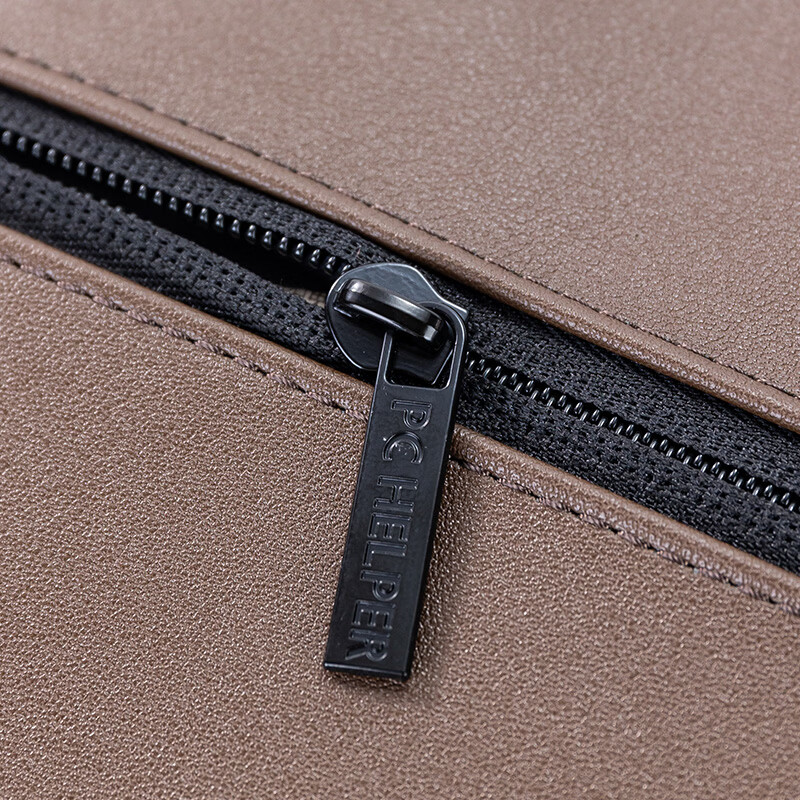 HUAODD华奇电脑助手笔记本包适用于联想戴尔华硕惠普苹果小米华为轻薄本14英寸 焦黄色