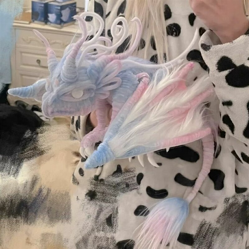 脘铼扭龙成品扭扭龙崽成品龙手工龙恐龙网红龙扭扭棒小龙现做定制现