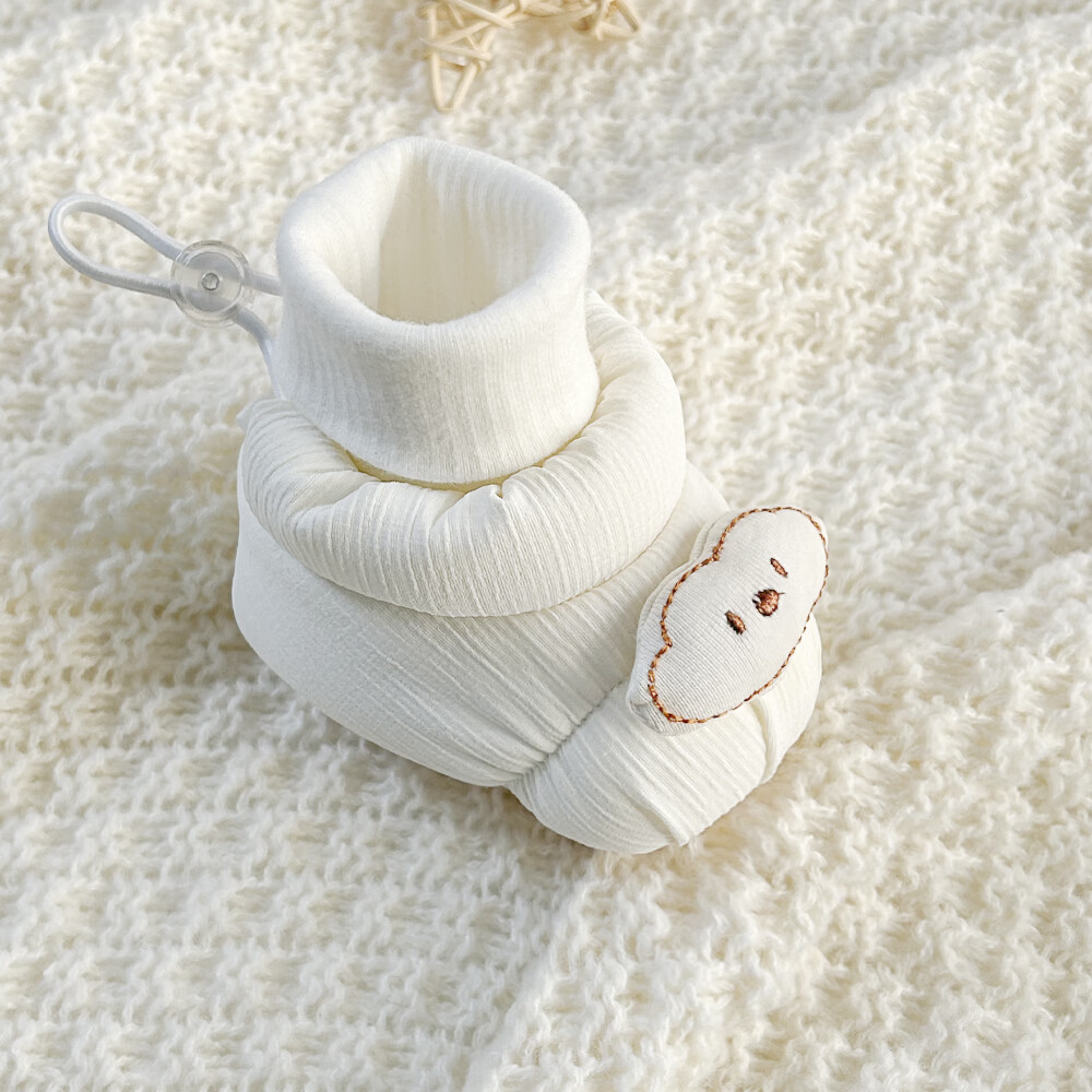 秋冬0-1岁婴儿保暖棉鞋男女宝宝新生儿软底鞋防滑不掉步前鞋袜鞋6 蓝色云朵地板鞋冬加绒 加绒 12.5 L码6-12个月