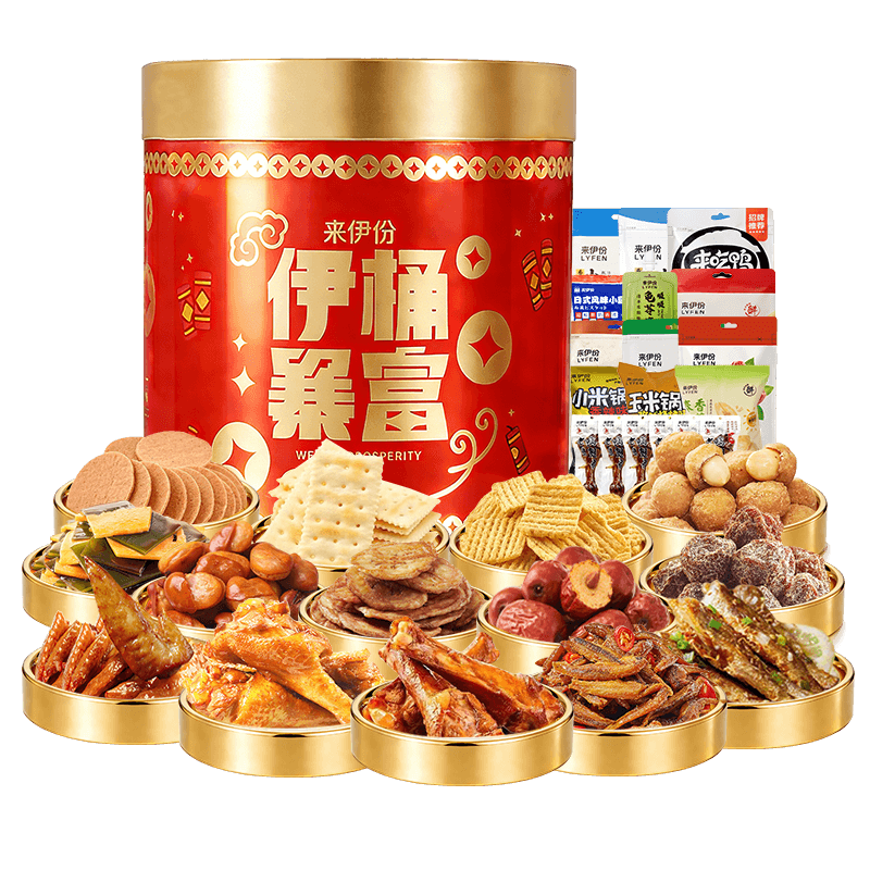 ���ڲ�����������Ͱװ��ʳ�����2970g��6����н������Ѽ���⸬��������������ʳ 151.9Ԫ