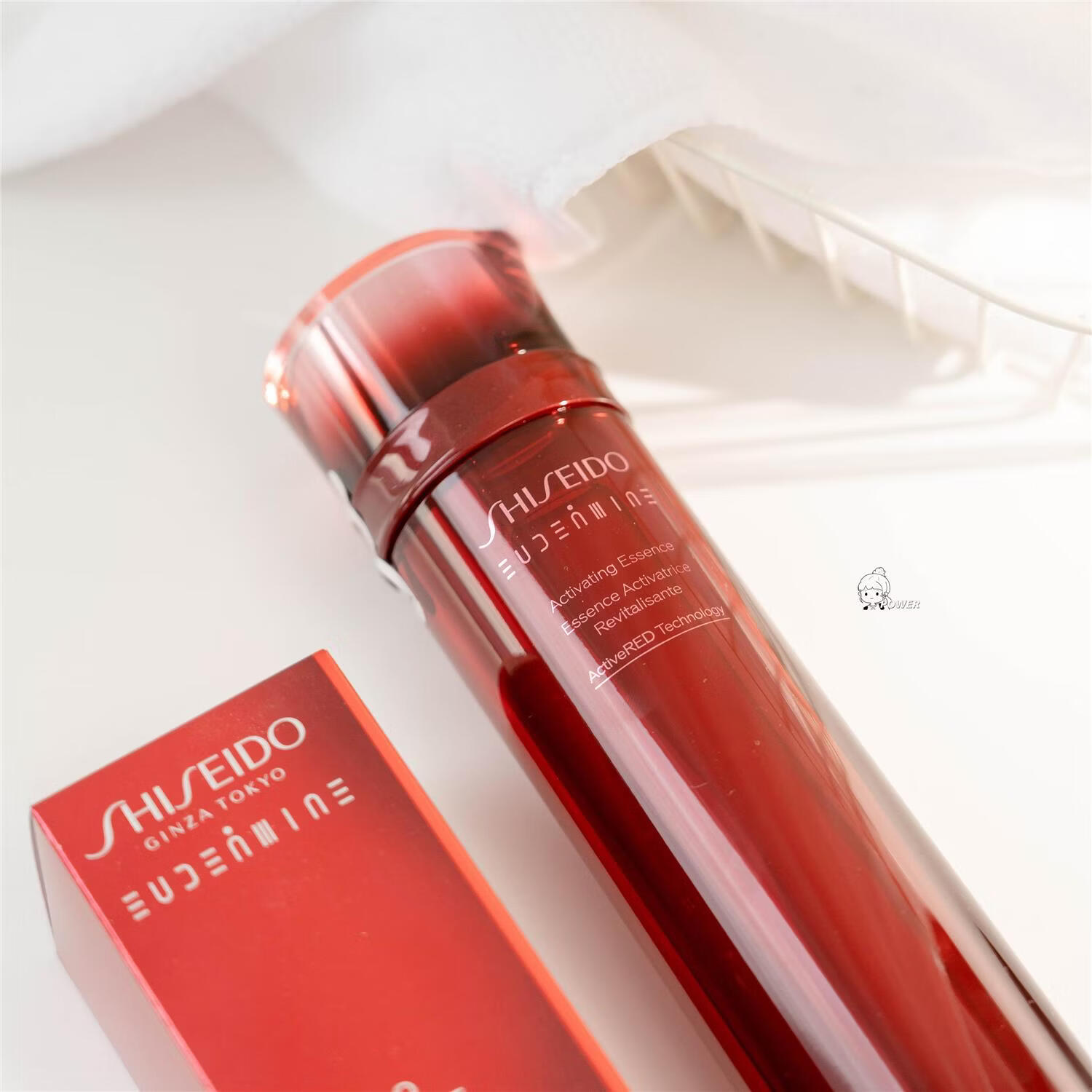 资生堂红光瓶红色蜜露精萃液精华水提亮护肤抗皱抗氧抗老正品 红色蜜露精华水75ml到手3瓶